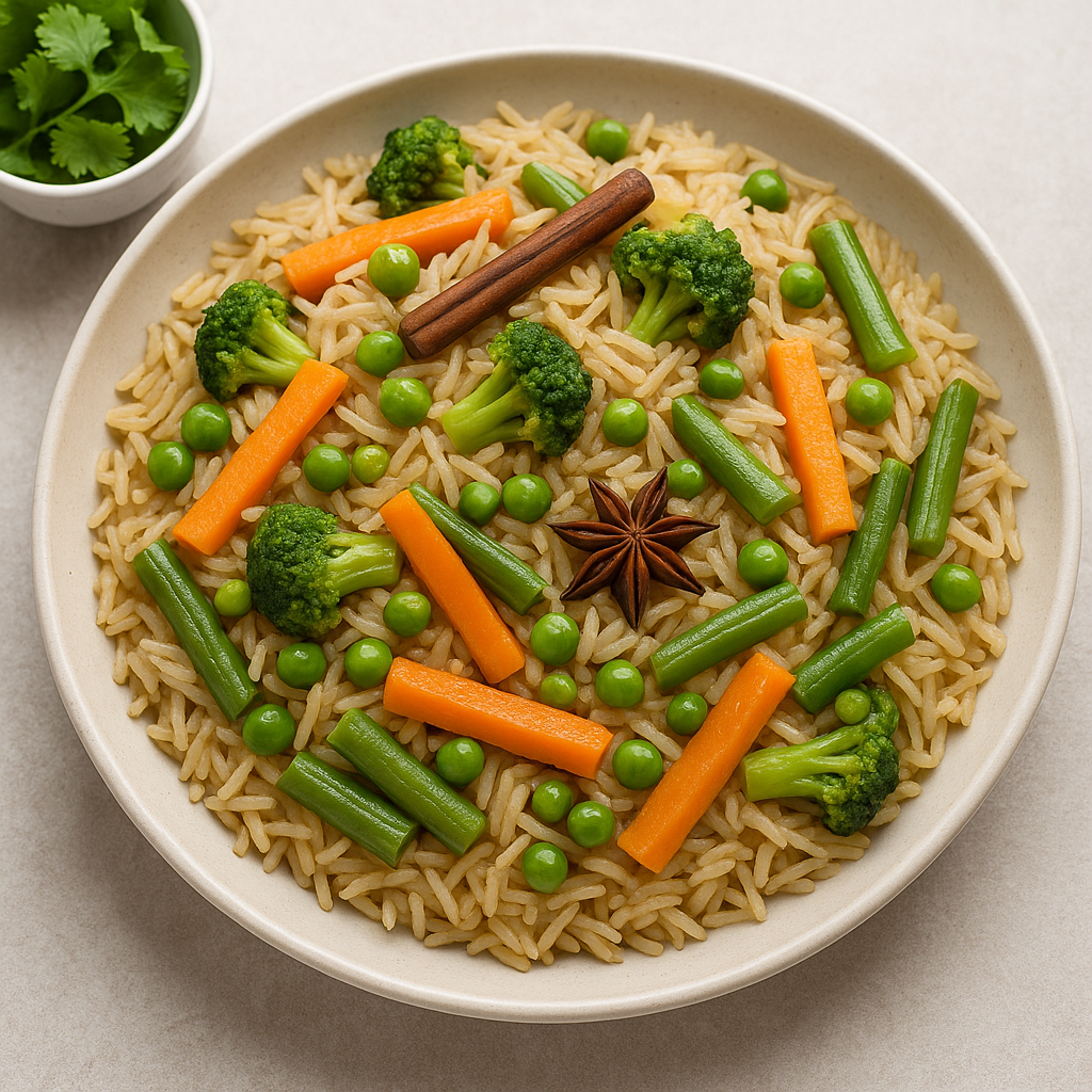 Vegetable Yakhni Pulao