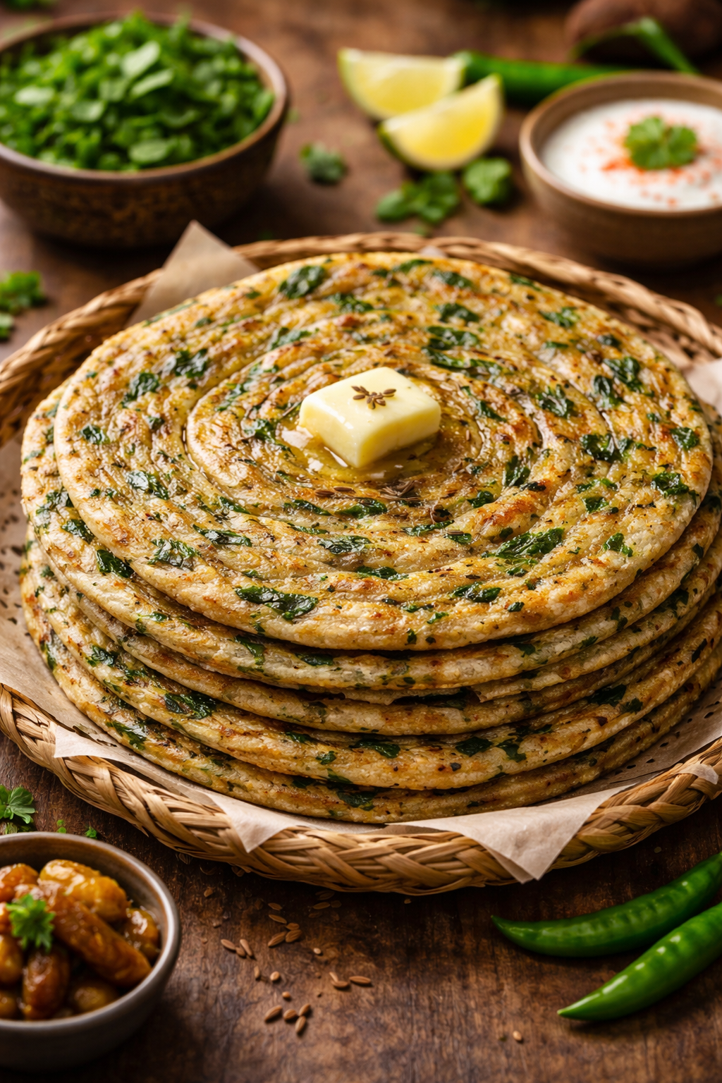 Methi Laccha Parantha