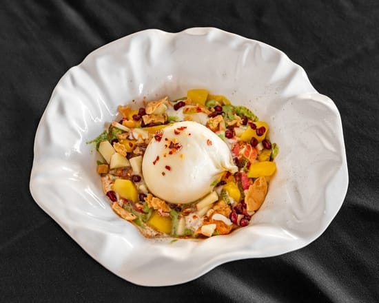 Burrata Chaat 🟢 ✨