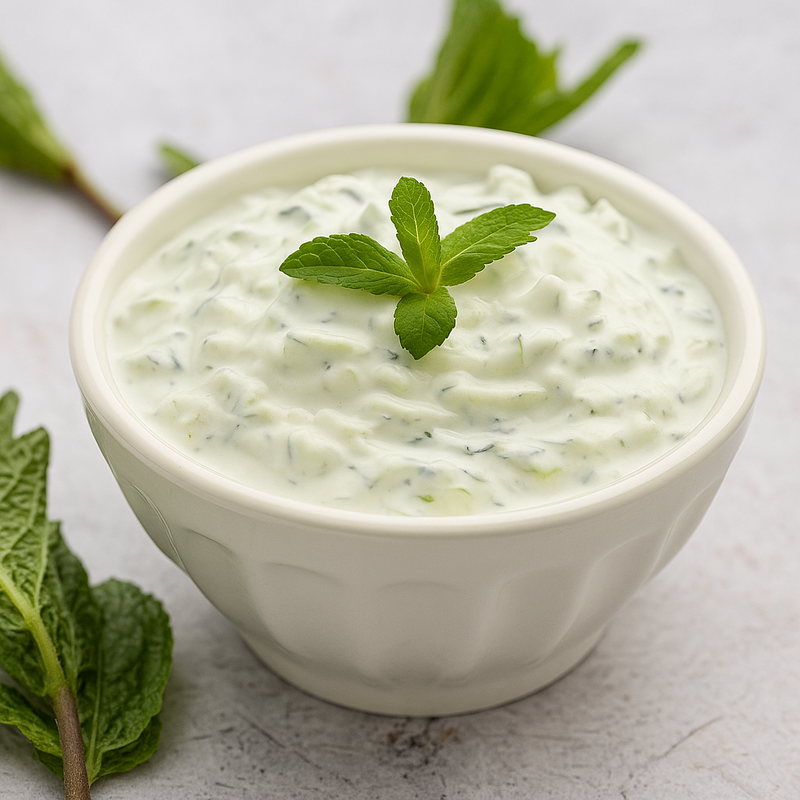 Cucumber Mint Raita 🟢
