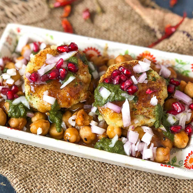 Chole Tikki Chaat 🟢