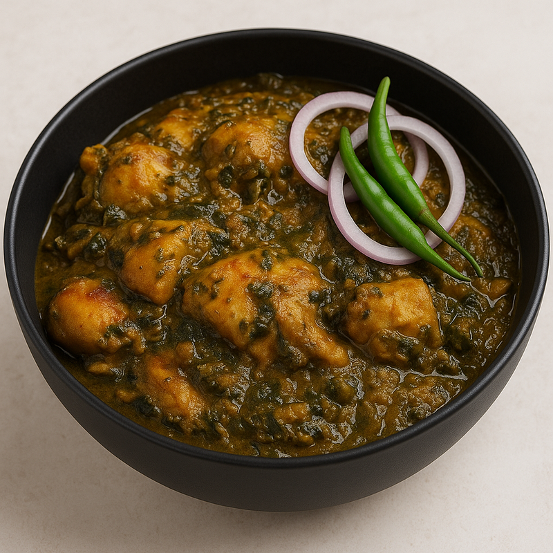 Chicken Spinach