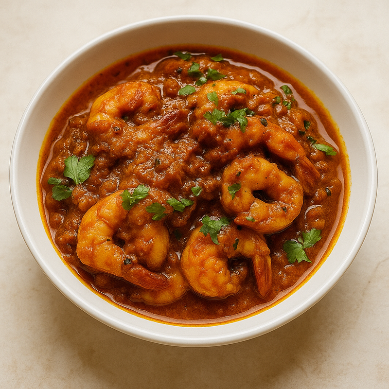 Prawn Vindaloo (Hot)