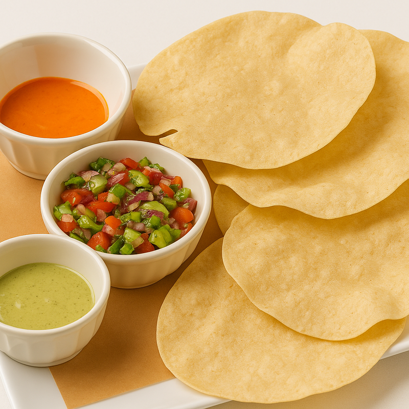 Papad & Dips 🟢