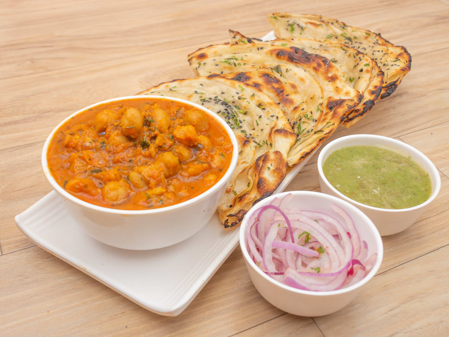 Chole with Kulcha (2 pcs) 🟢