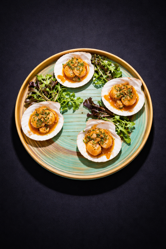 Royal Elaichi Scallops