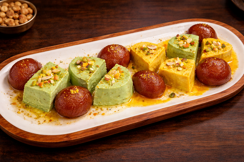 Rabri Gulab Jamun