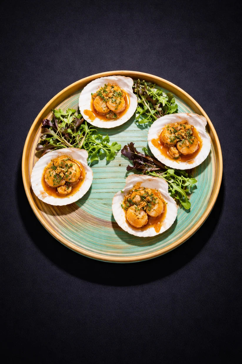 Royal Elaichi Scallops