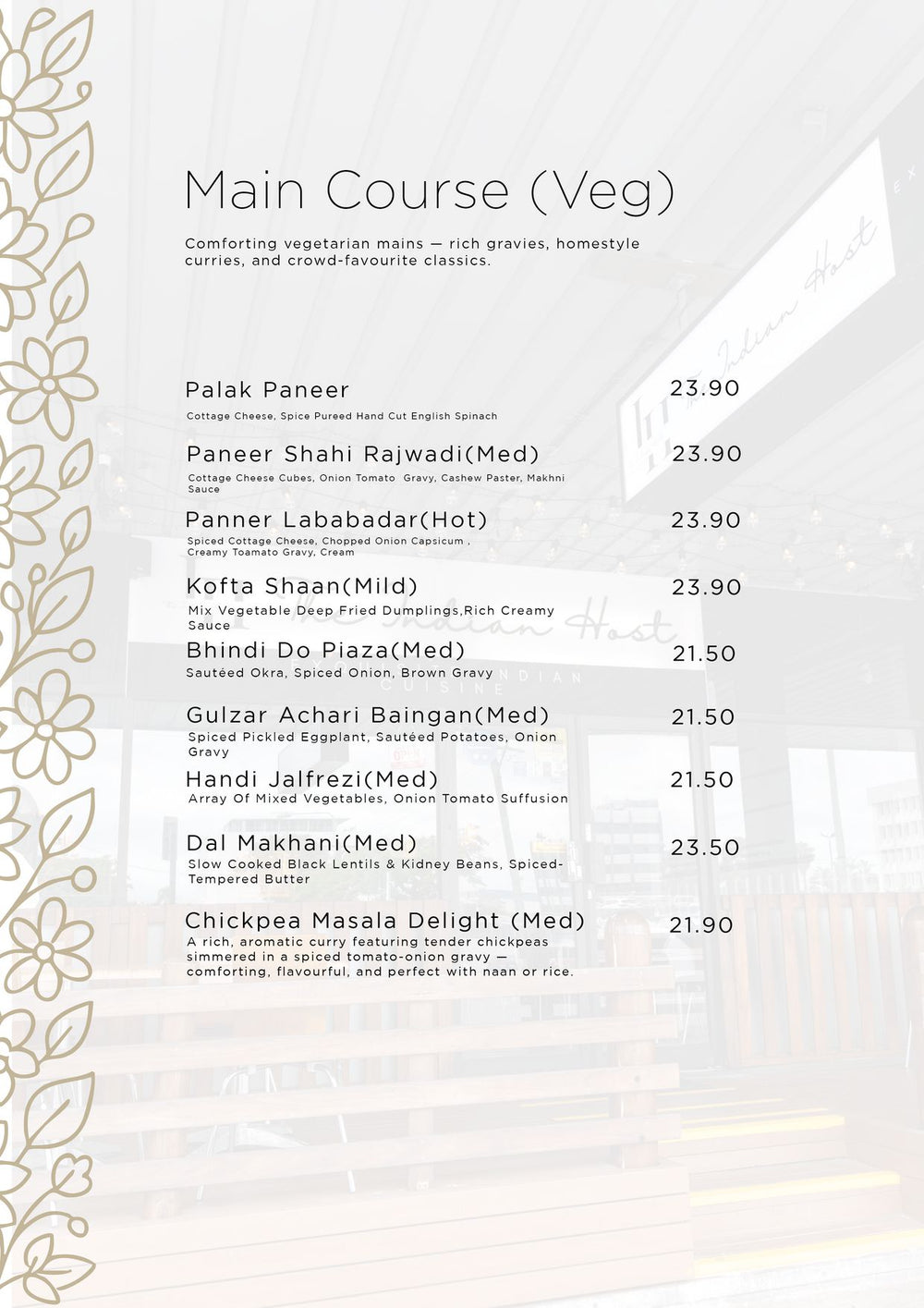 Menu Page 5