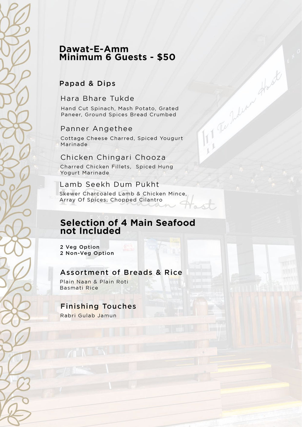 Menu Page 8